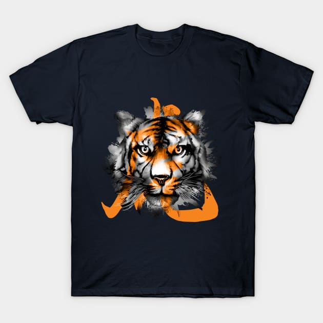 Year of the Tiger - Chinese Zodiac NEW YEAR 2022 T-Shirt by DoggyPrint